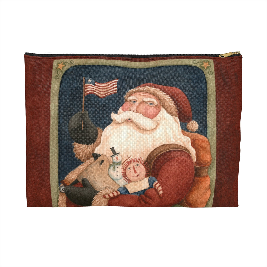 St Nick with Toys Accessory Pouch
