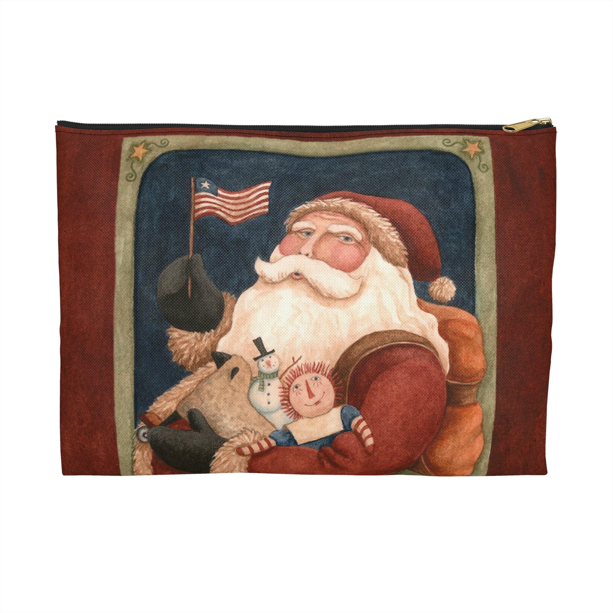 St Nick with Toys Accessory Pouch