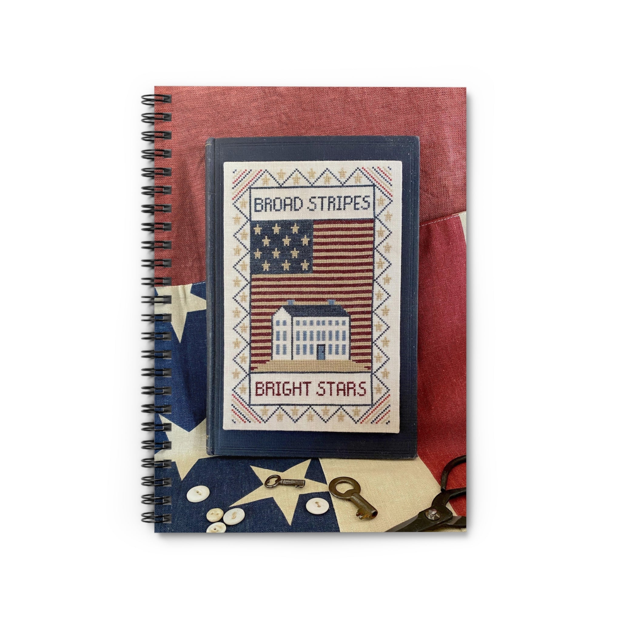 Bright Stars Spiral Notebook