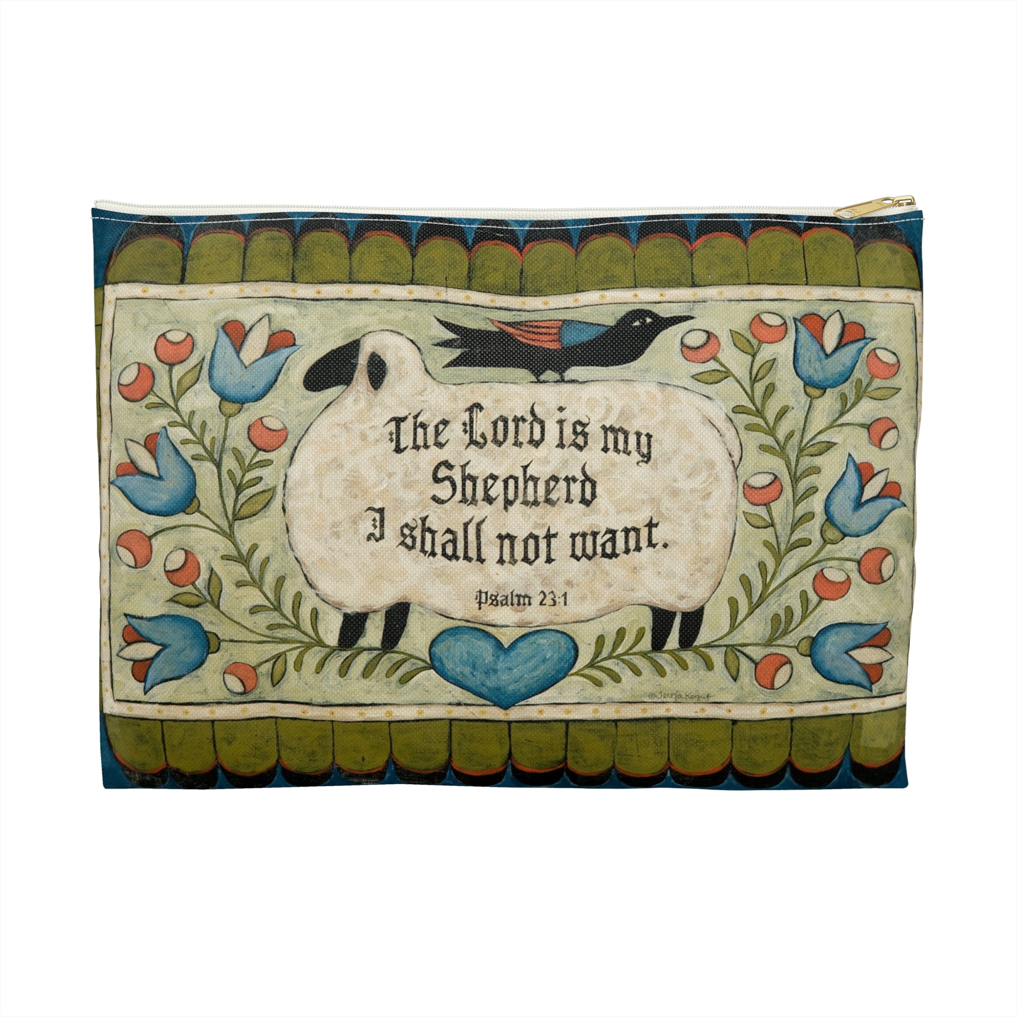 I Shall Not Want Accessory Pouch