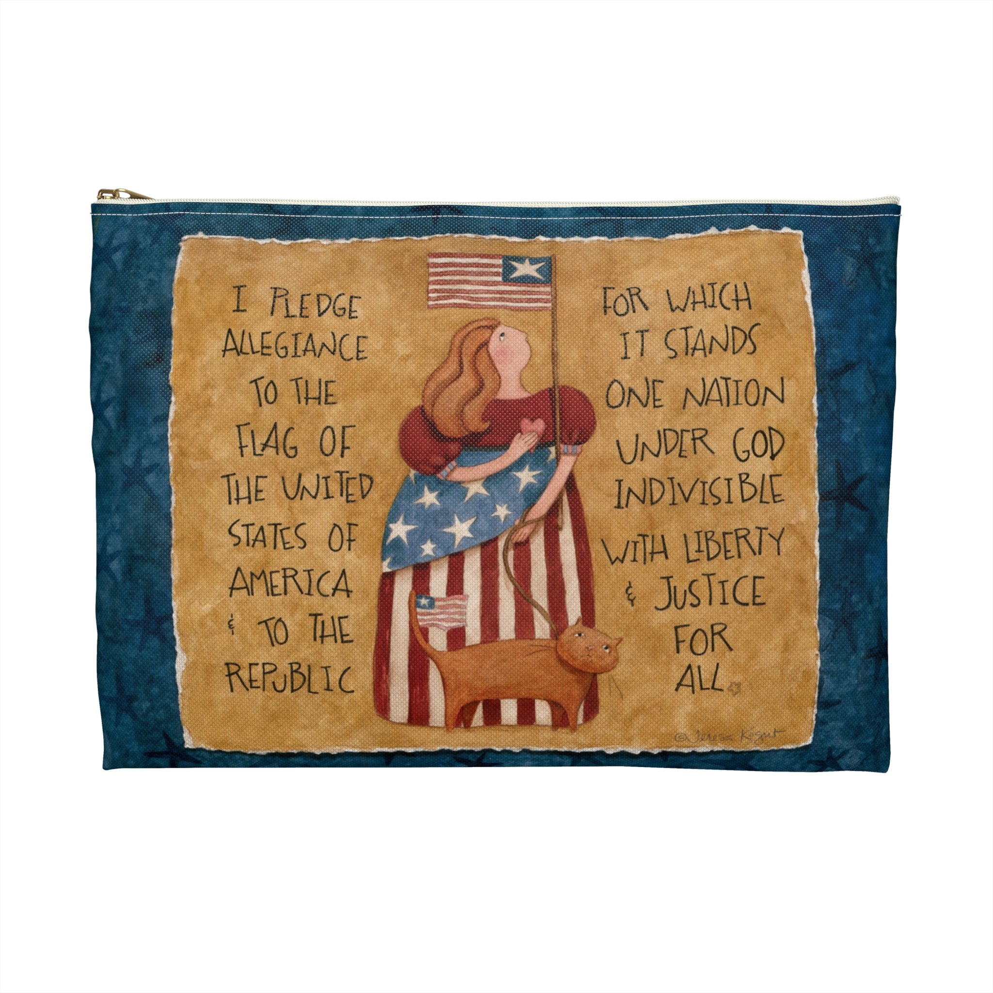 Pledge of Allegiance Accessory Pouch