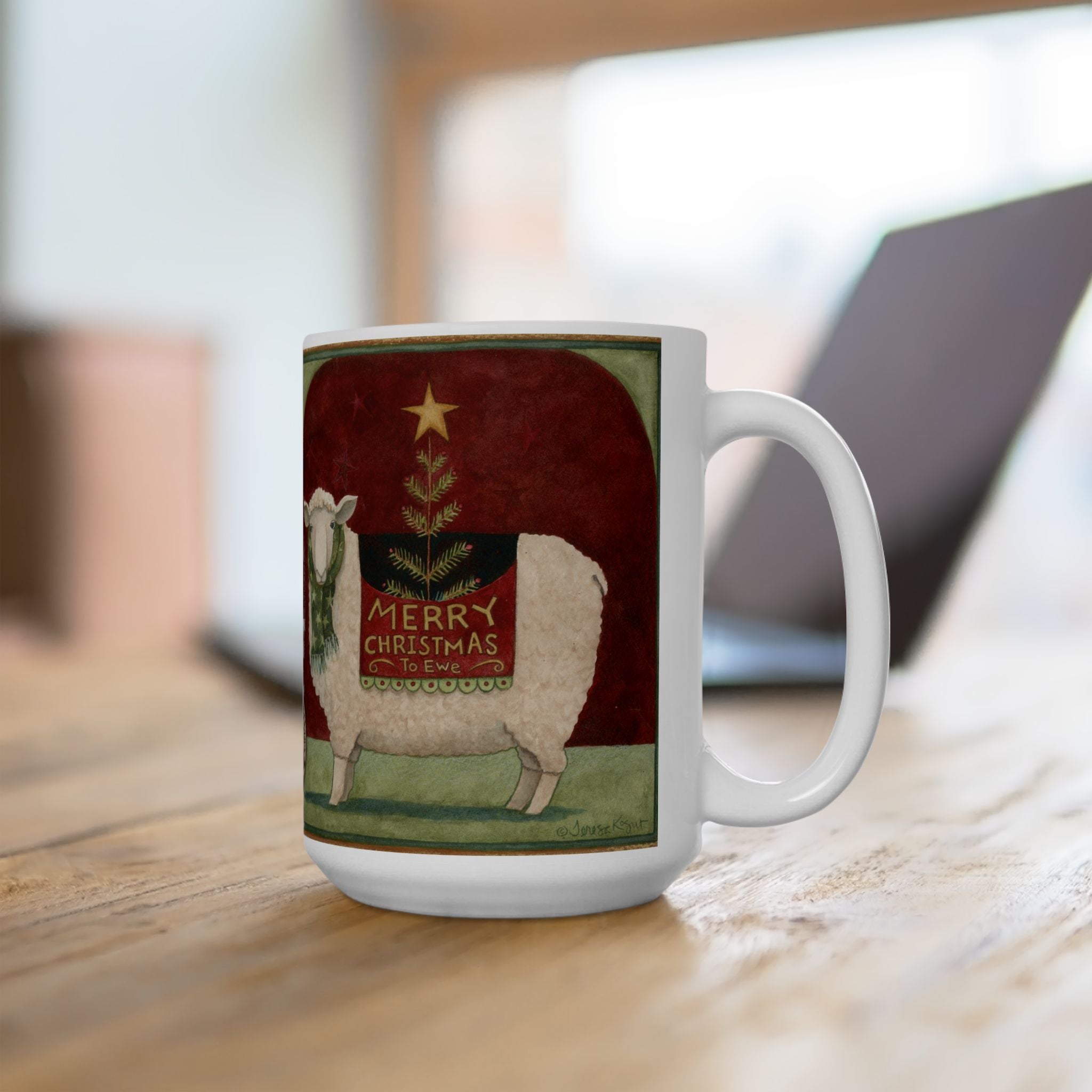 Christmas Ewe Mug