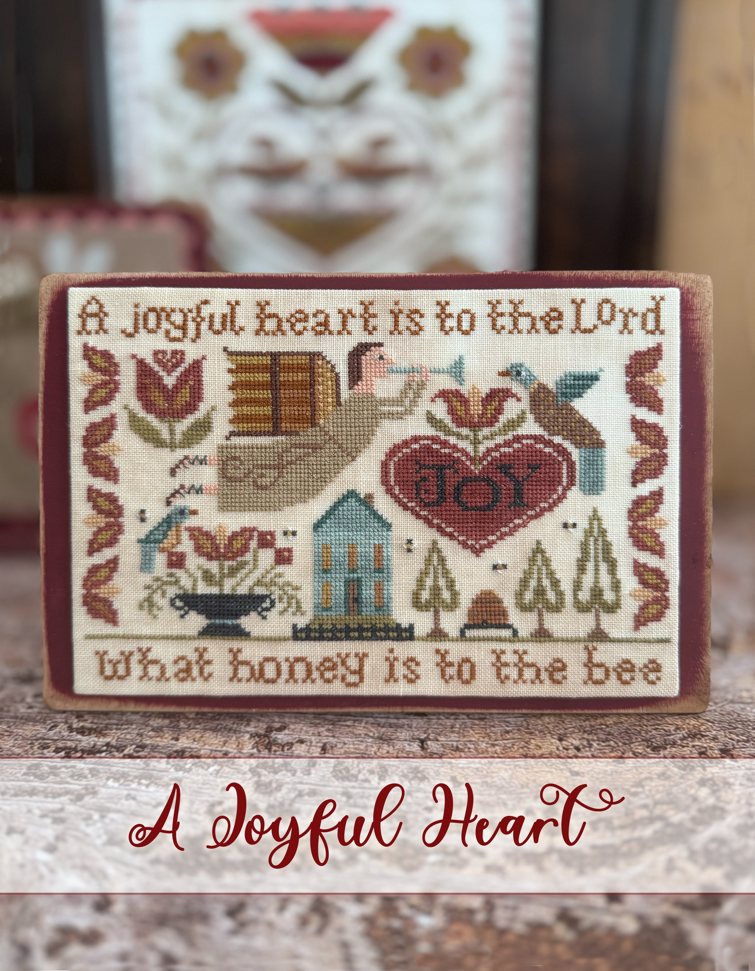 Hello Love Cross Stitch Booklet – Creative Whims by Teresa Kogut