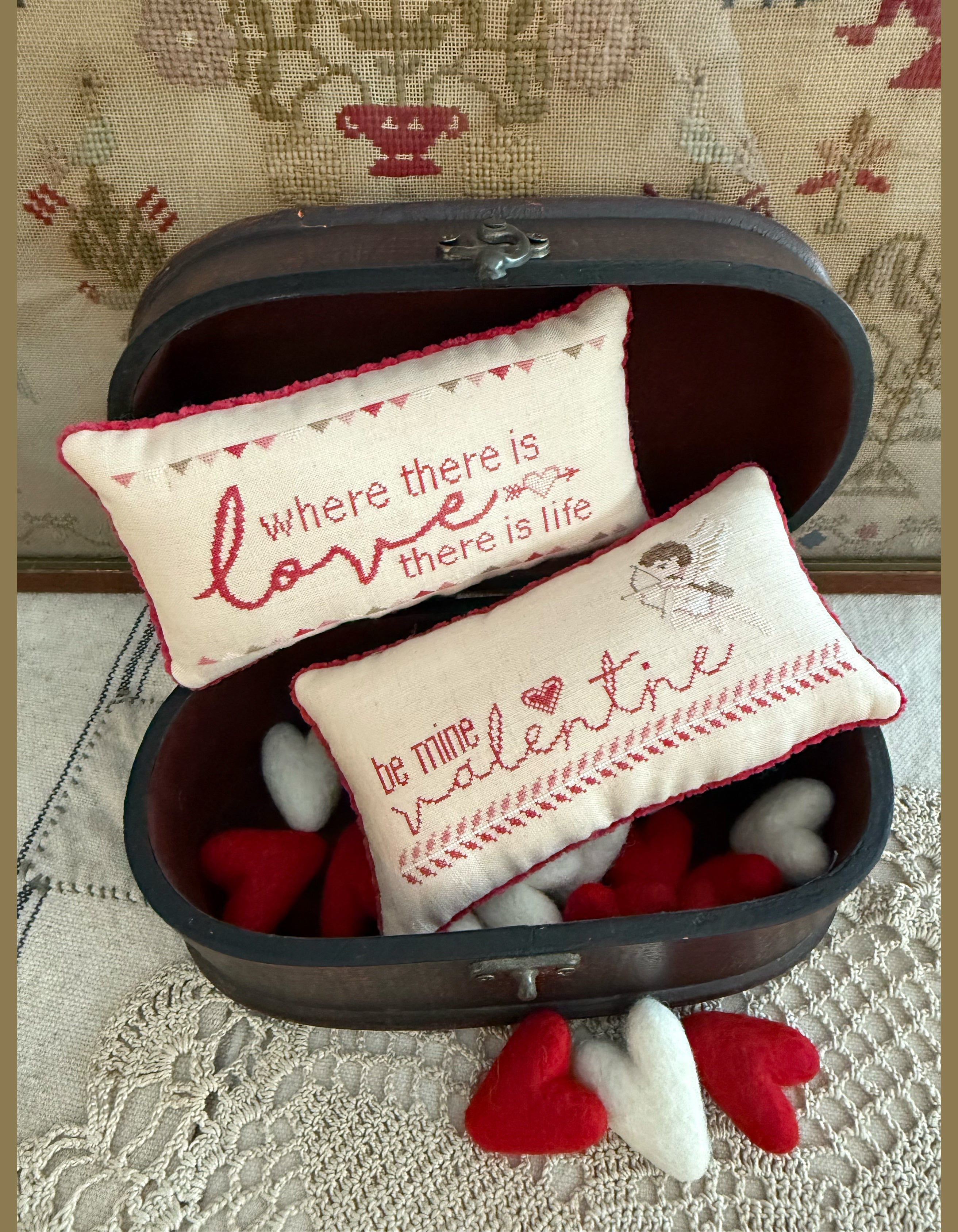 Hello Love Cross Stitch Booklet