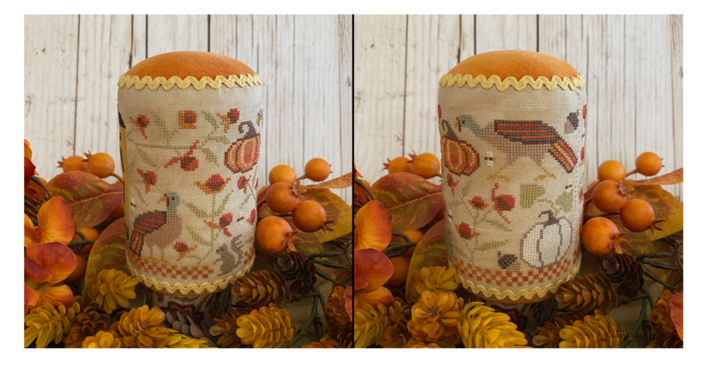 XS373 Bittersweet Farm Drum Cross Stitch Chart