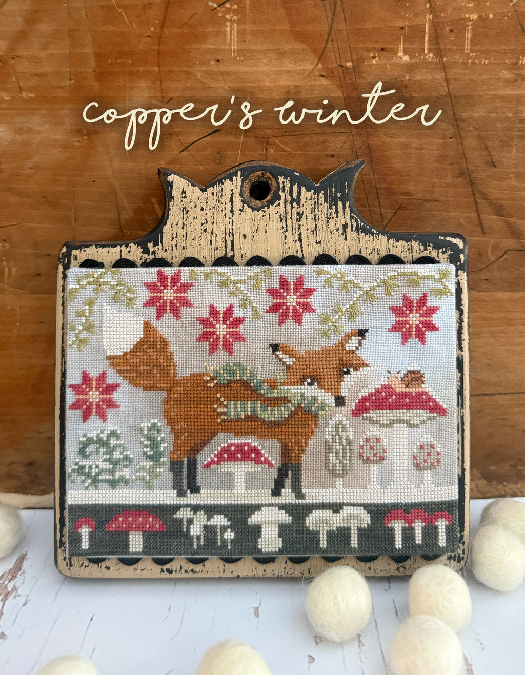 Hello Winter Cross Stitch Booklet