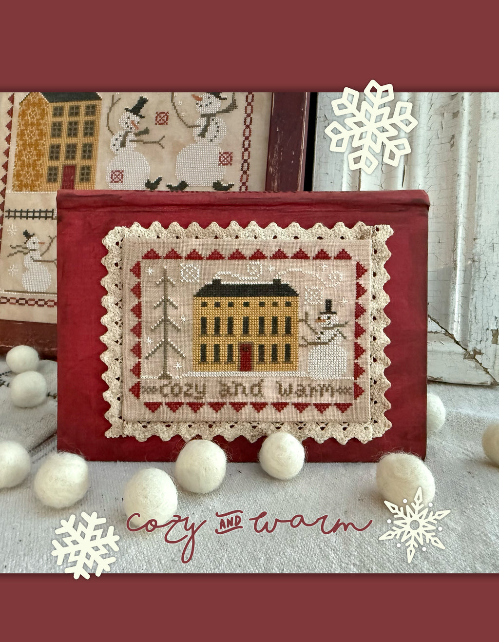 Hello Winter Cross Stitch Booklet