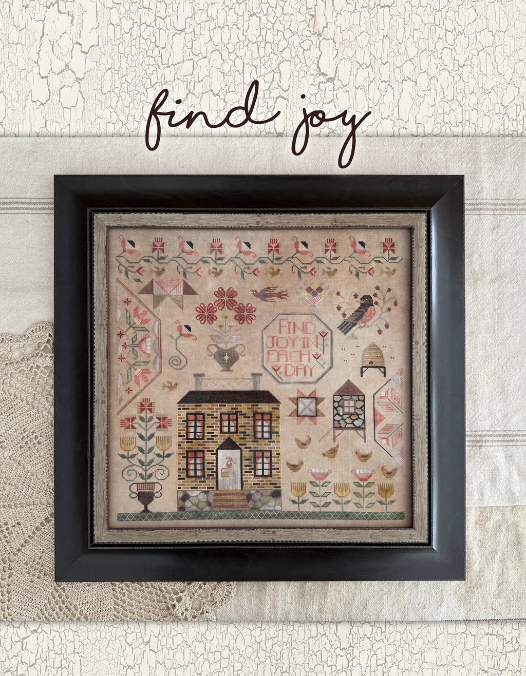 Find Joy Cross Stitch Booklet