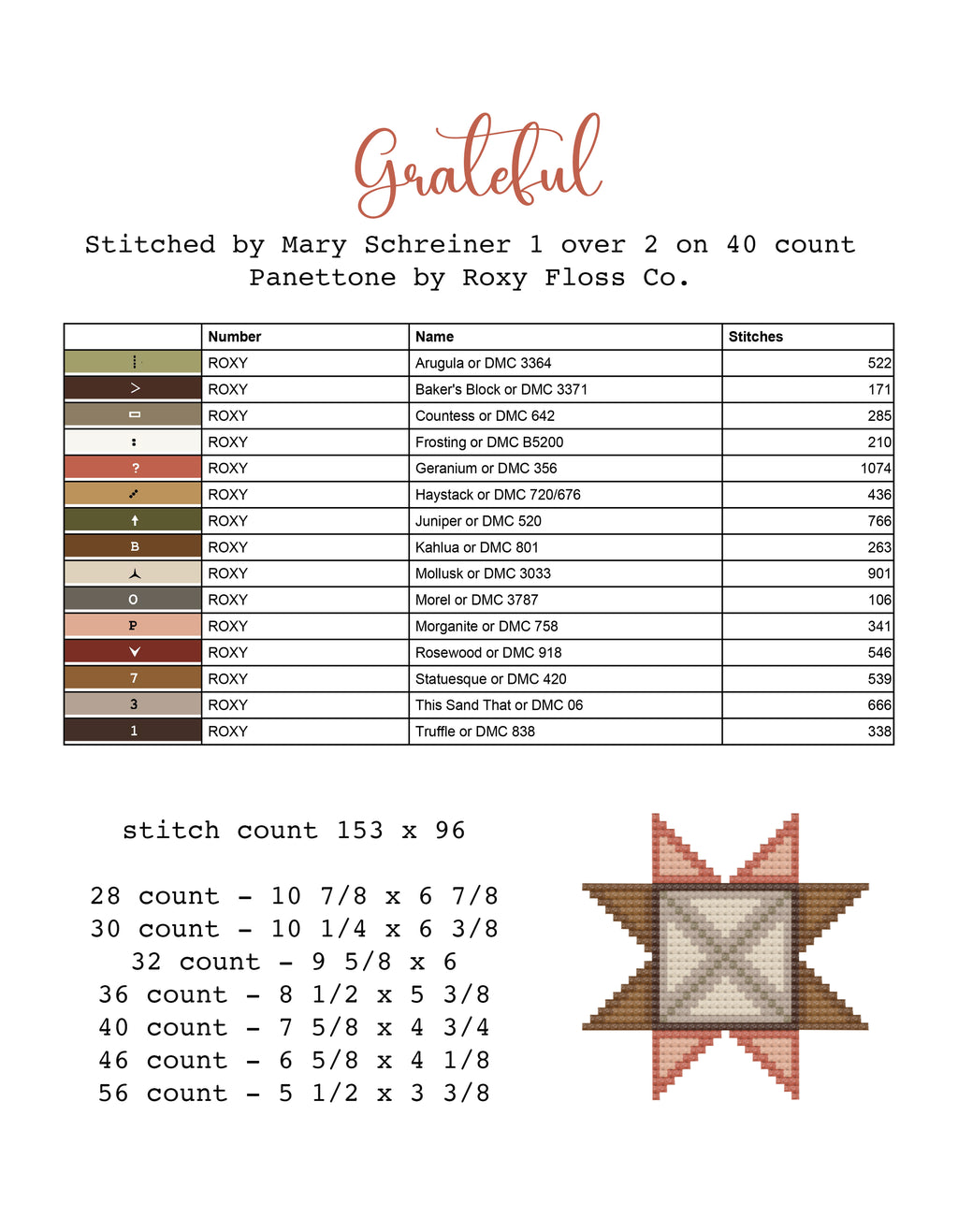 Find Joy Cross Stitch Booklet
