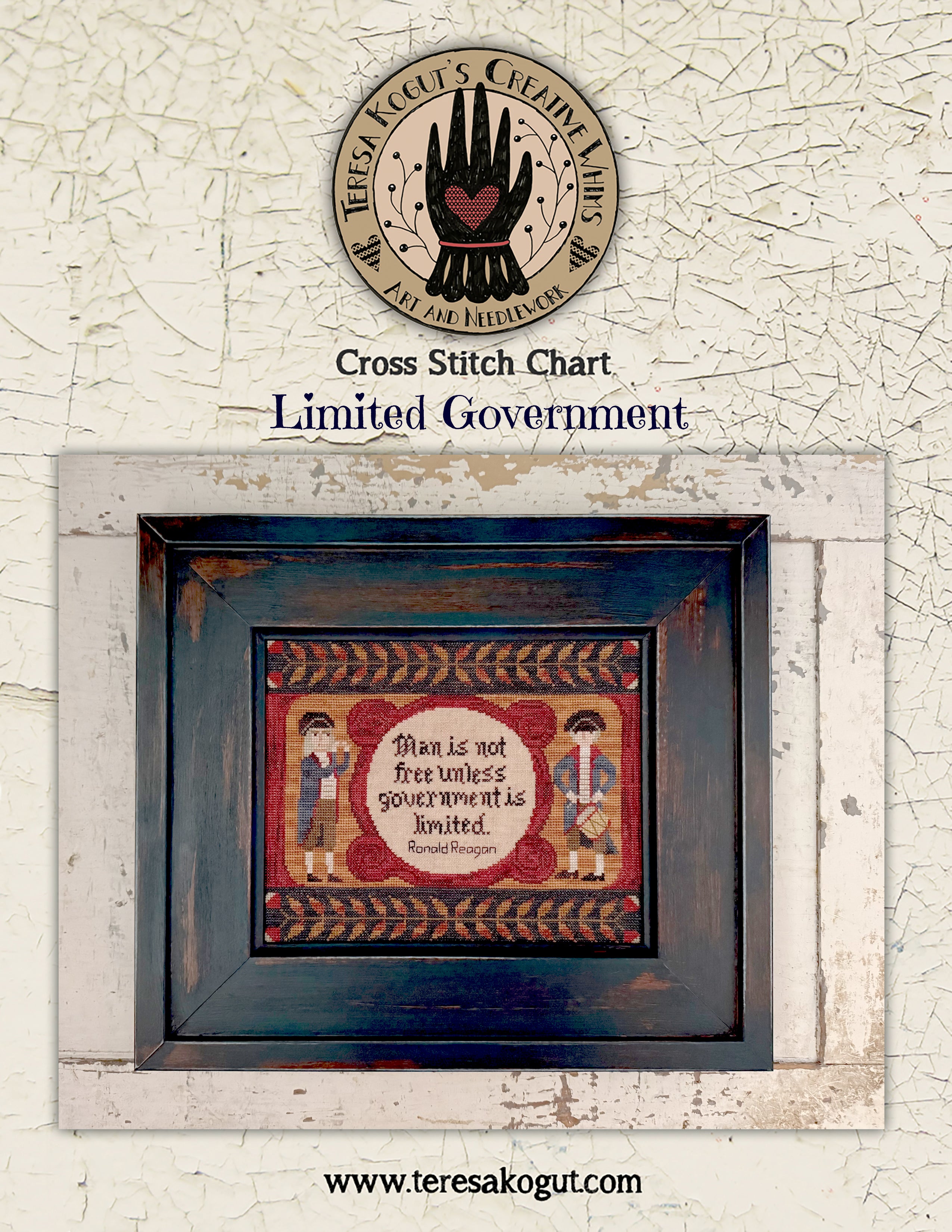 Limited Government Cross Stitch Chart PDF