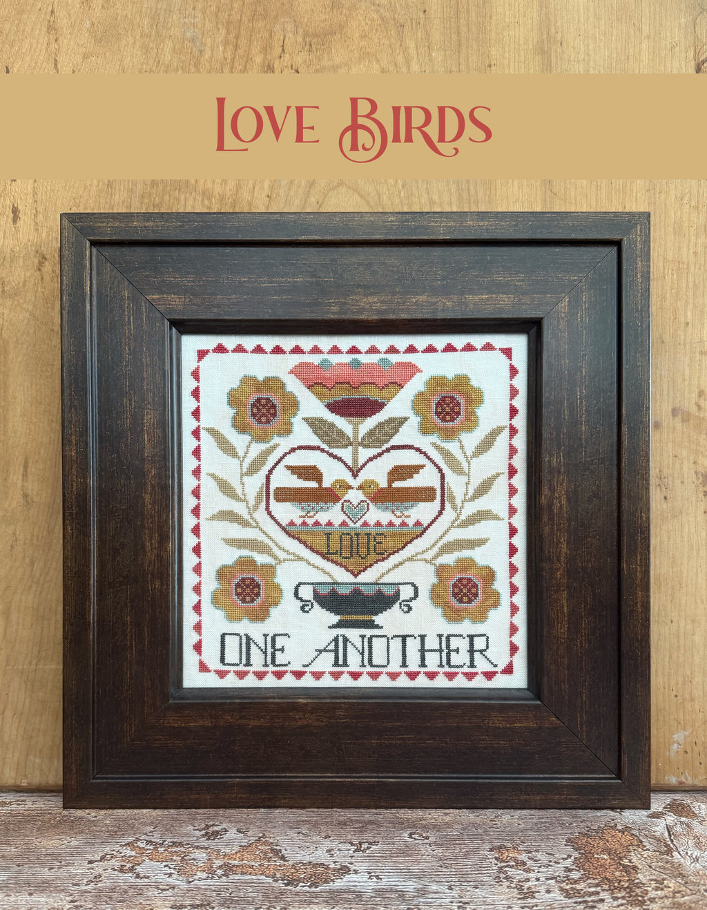Hello Love Cross Stitch Booklet