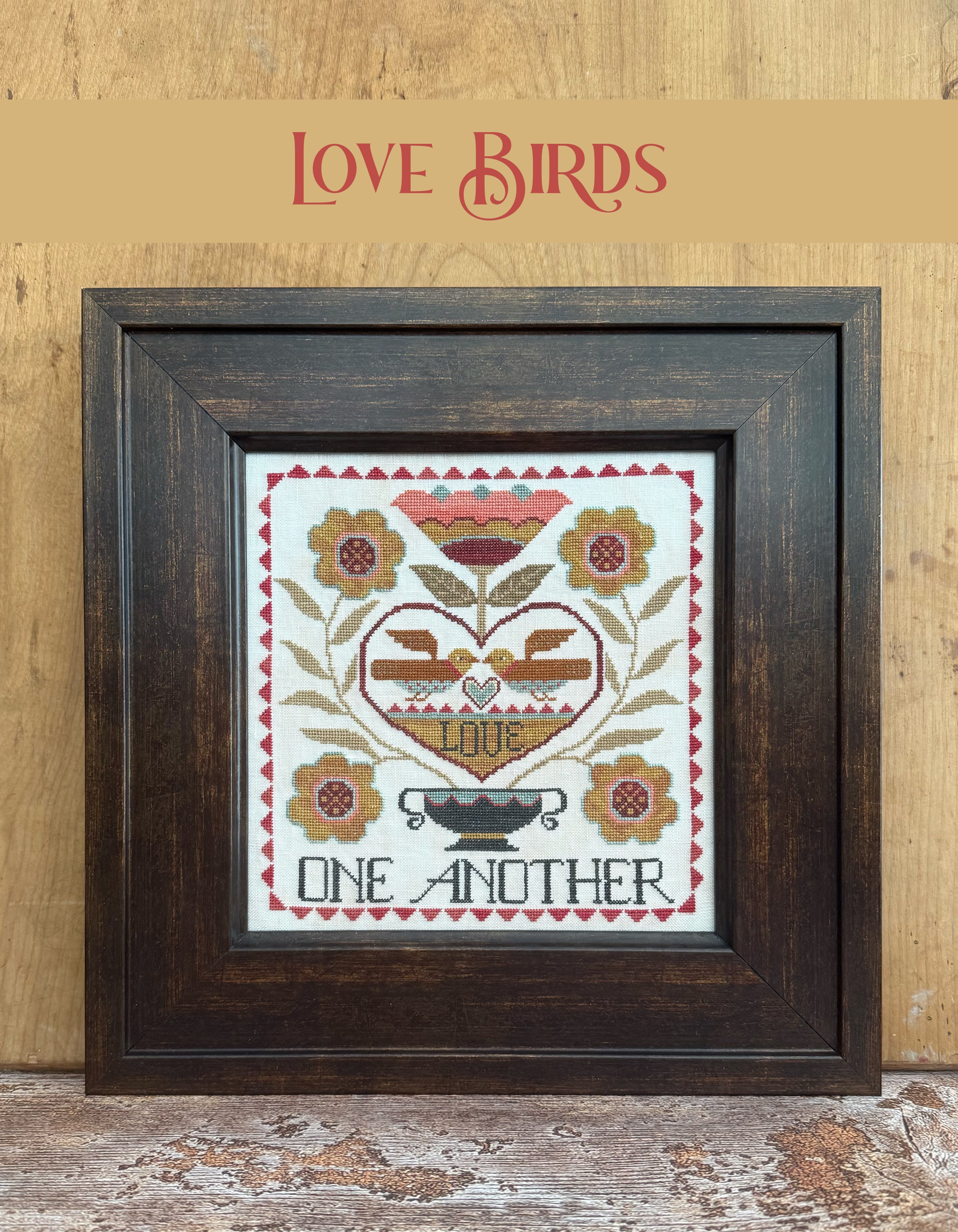 Hello Love Cross Stitch Booklet