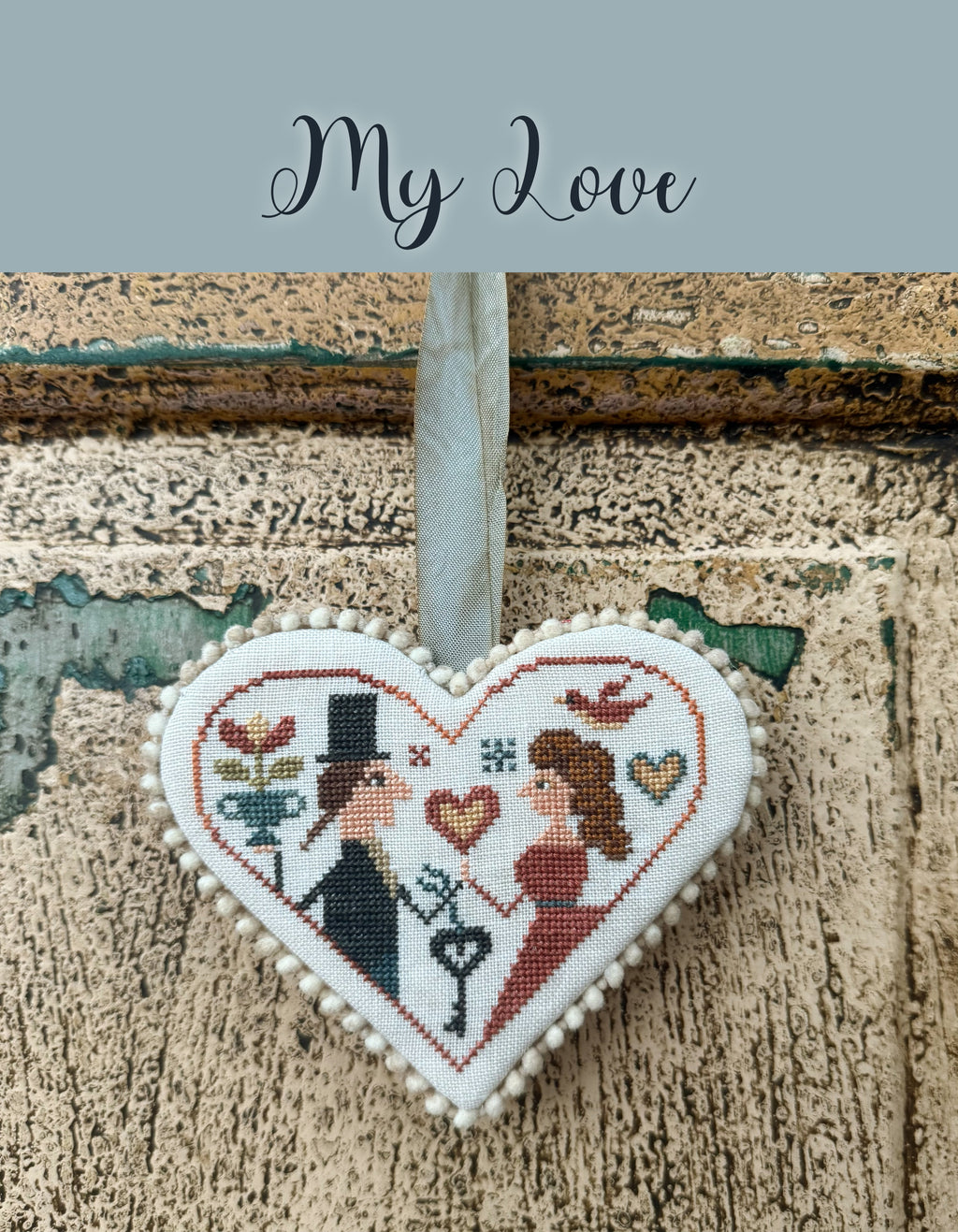 Hello Love Cross Stitch Booklet