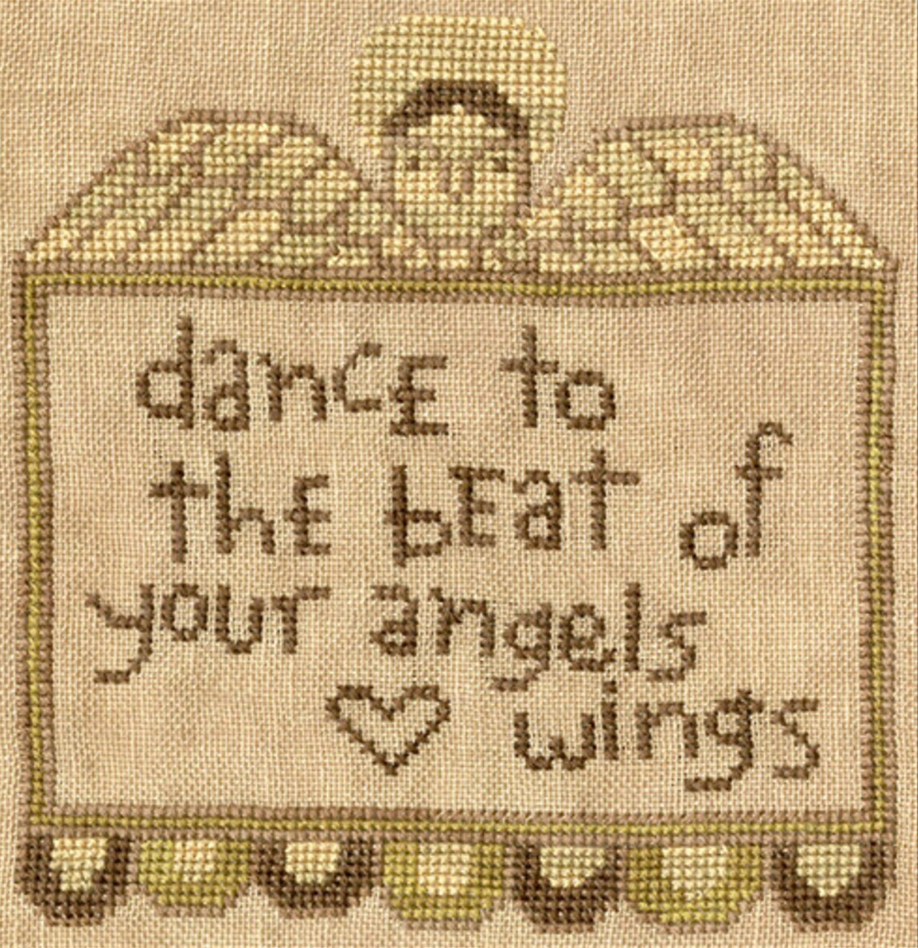 XS102 Angel Wings Cross Stitch Chart PDF
