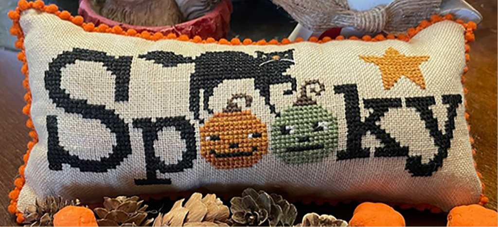 Hello Halloween Cross Stitch Booklet