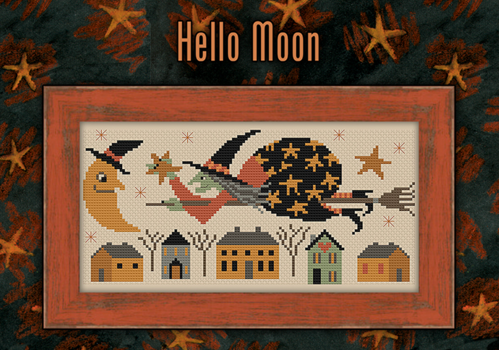Hello Halloween Cross Stitch Booklet
