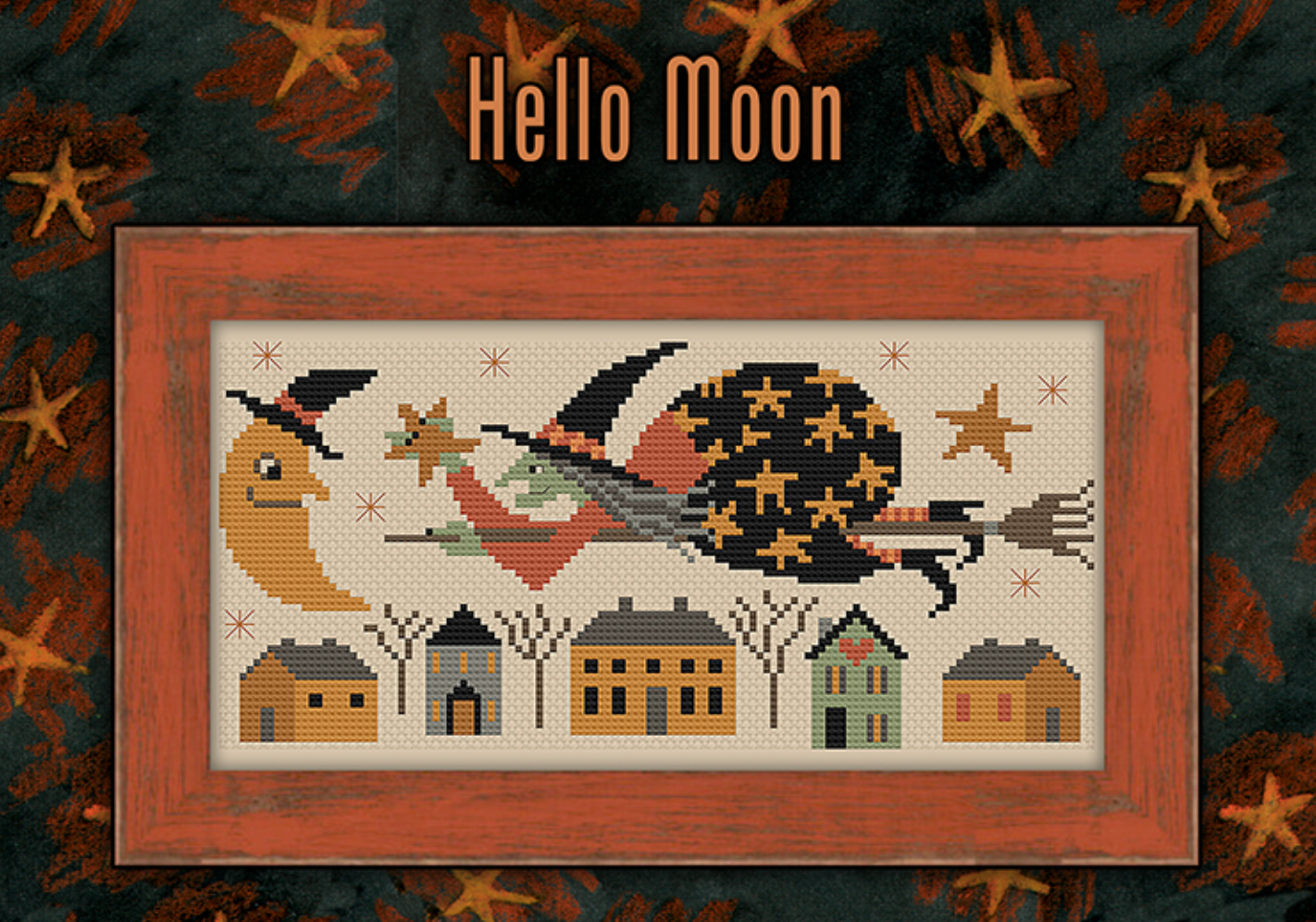 Hello Halloween Cross Stitch Booklet