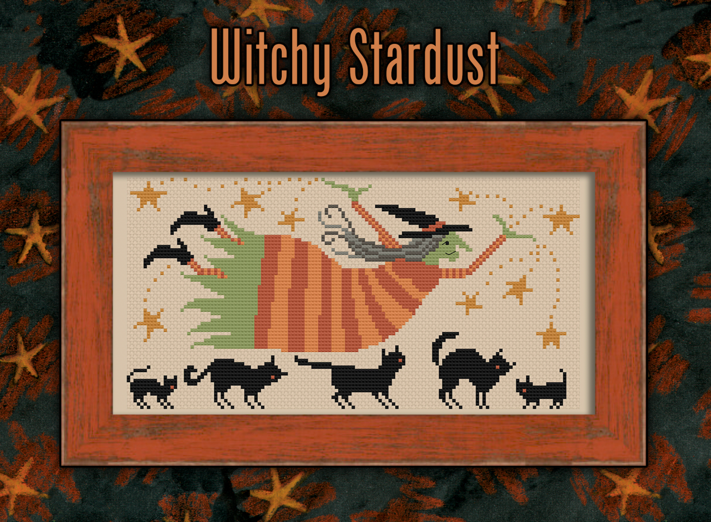 Hello Halloween Cross Stitch Booklet