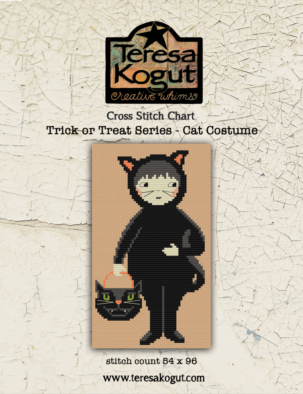 Trick or Treat Series (All 6 PDFs) Cross Stitch Charts PDF