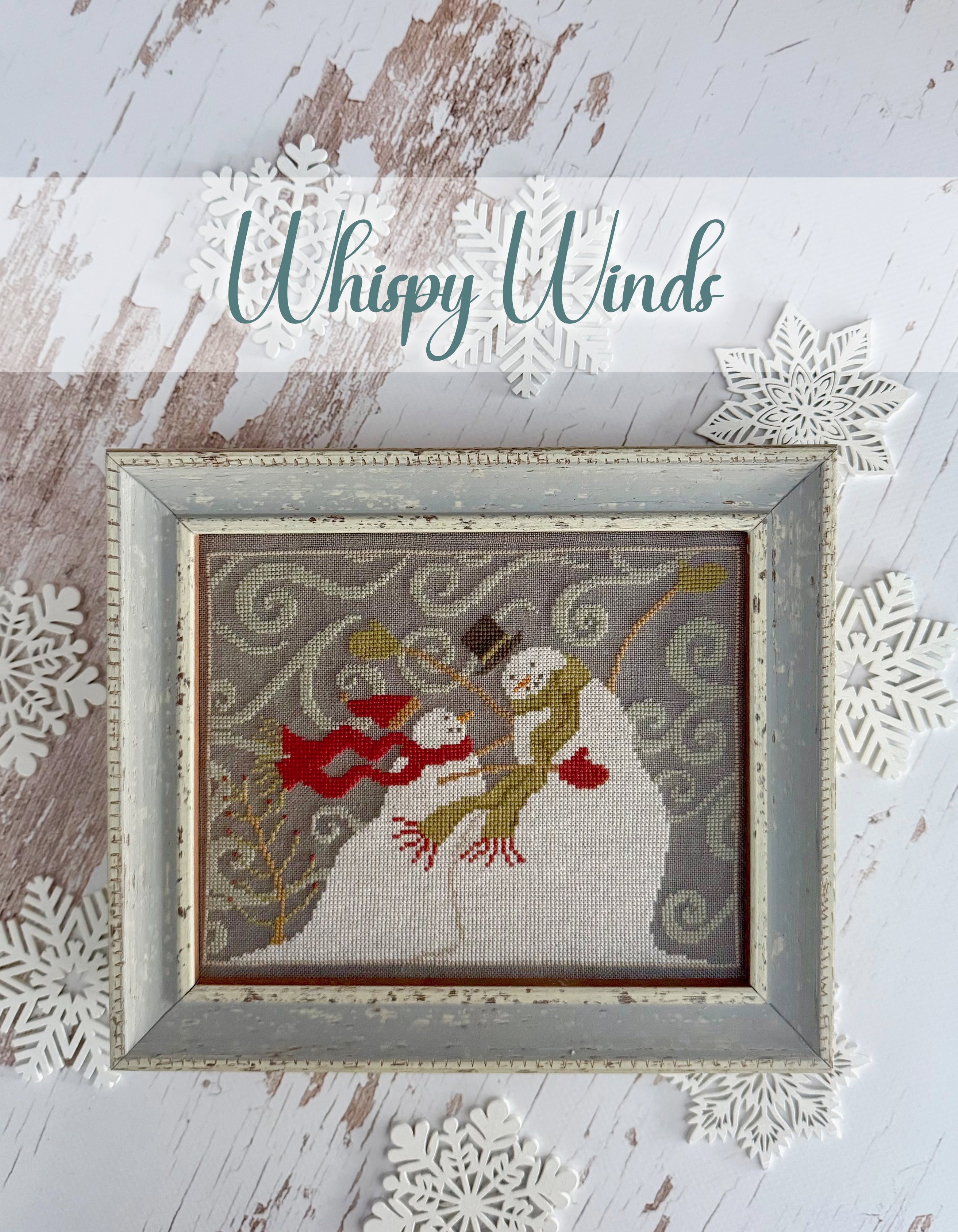 Hello Winter Cross Stitch Booklet