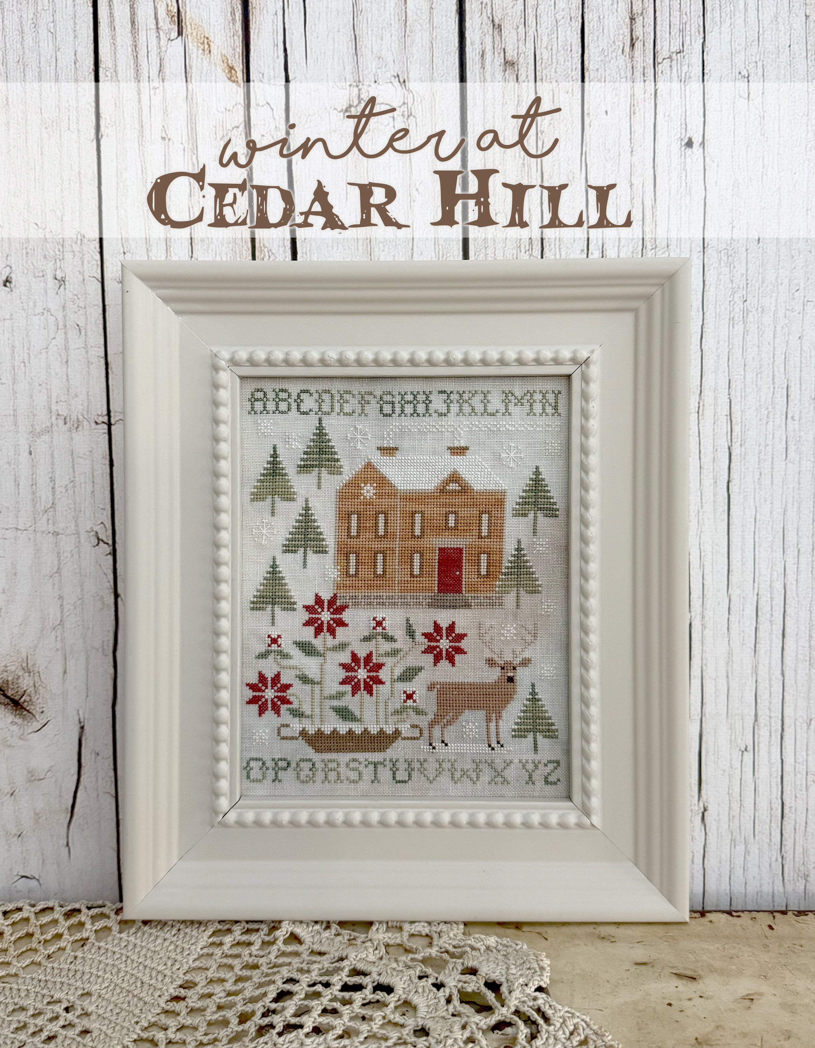 Hello Winter Cross Stitch Booklet