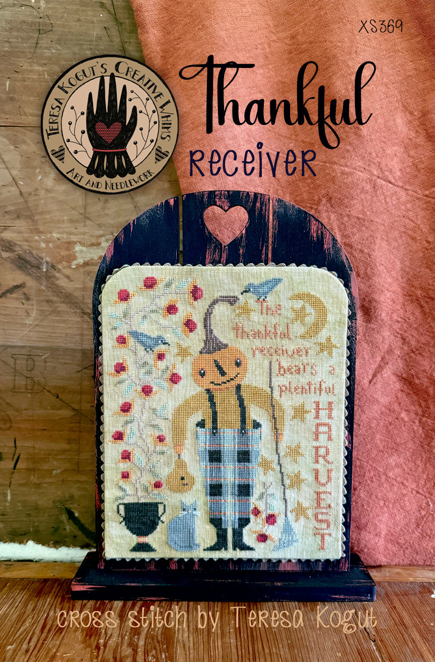XS369 Thankful Receiver Cross Stitch Chart