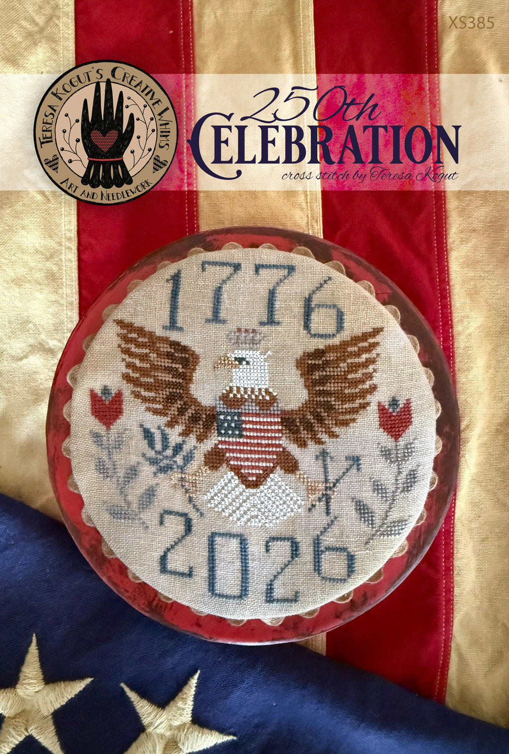 XS385 250th Celebration Cross Stitch Chart