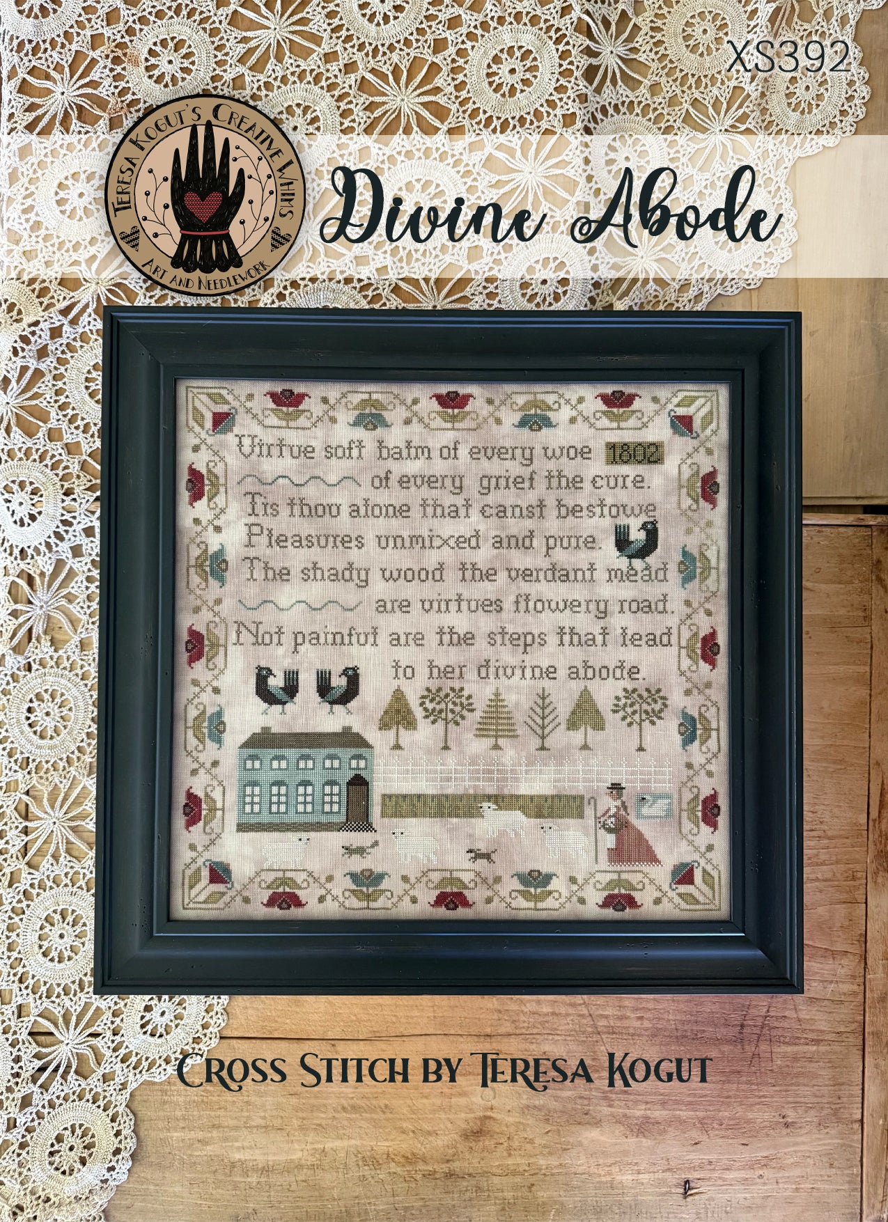 XS392 Divine Abode Cross Stitch Chart