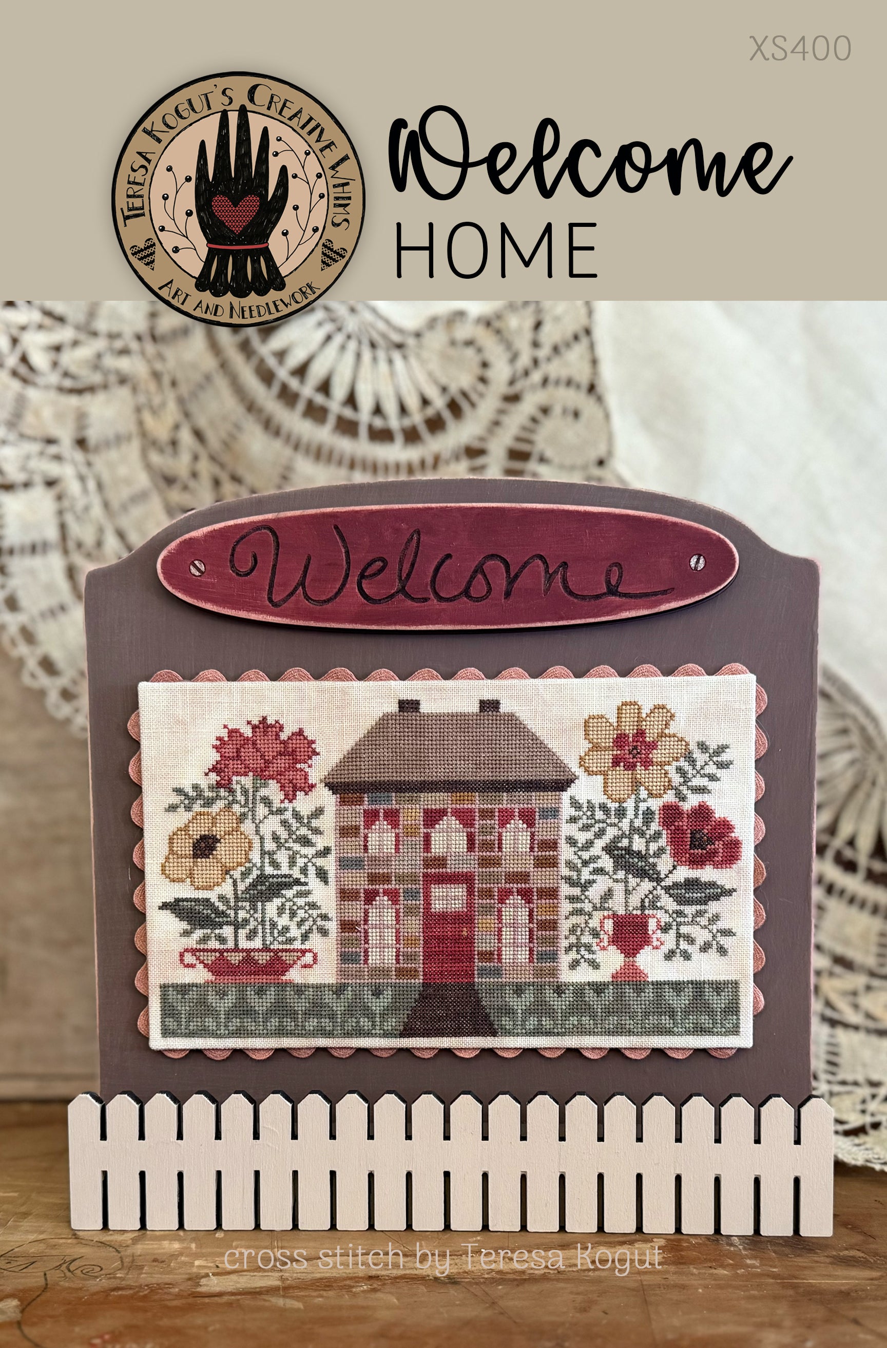XS400 Welcome Home Cross Stitch Chart
