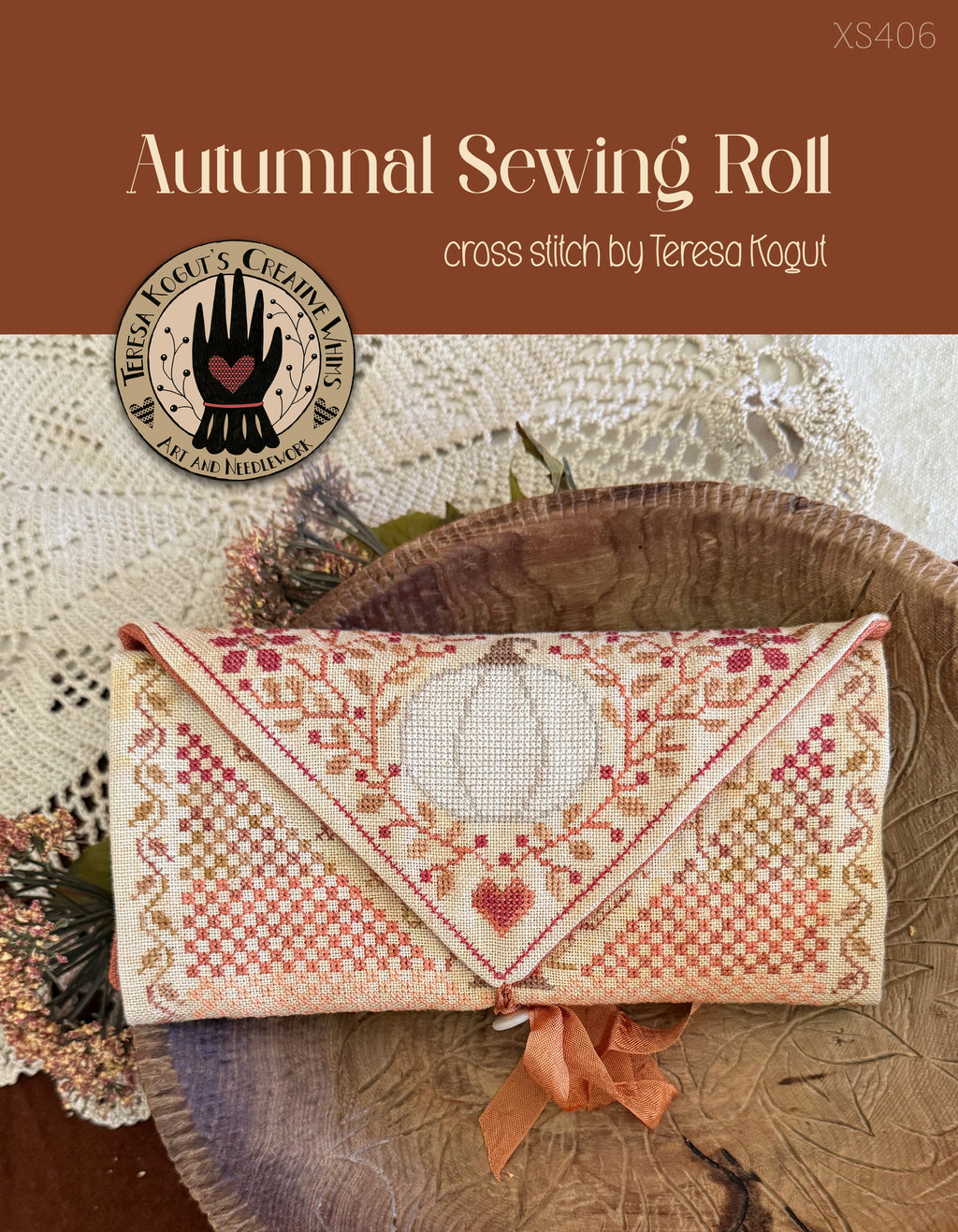 XS406 Autumnal Sewing Roll Cross Stitch Chart