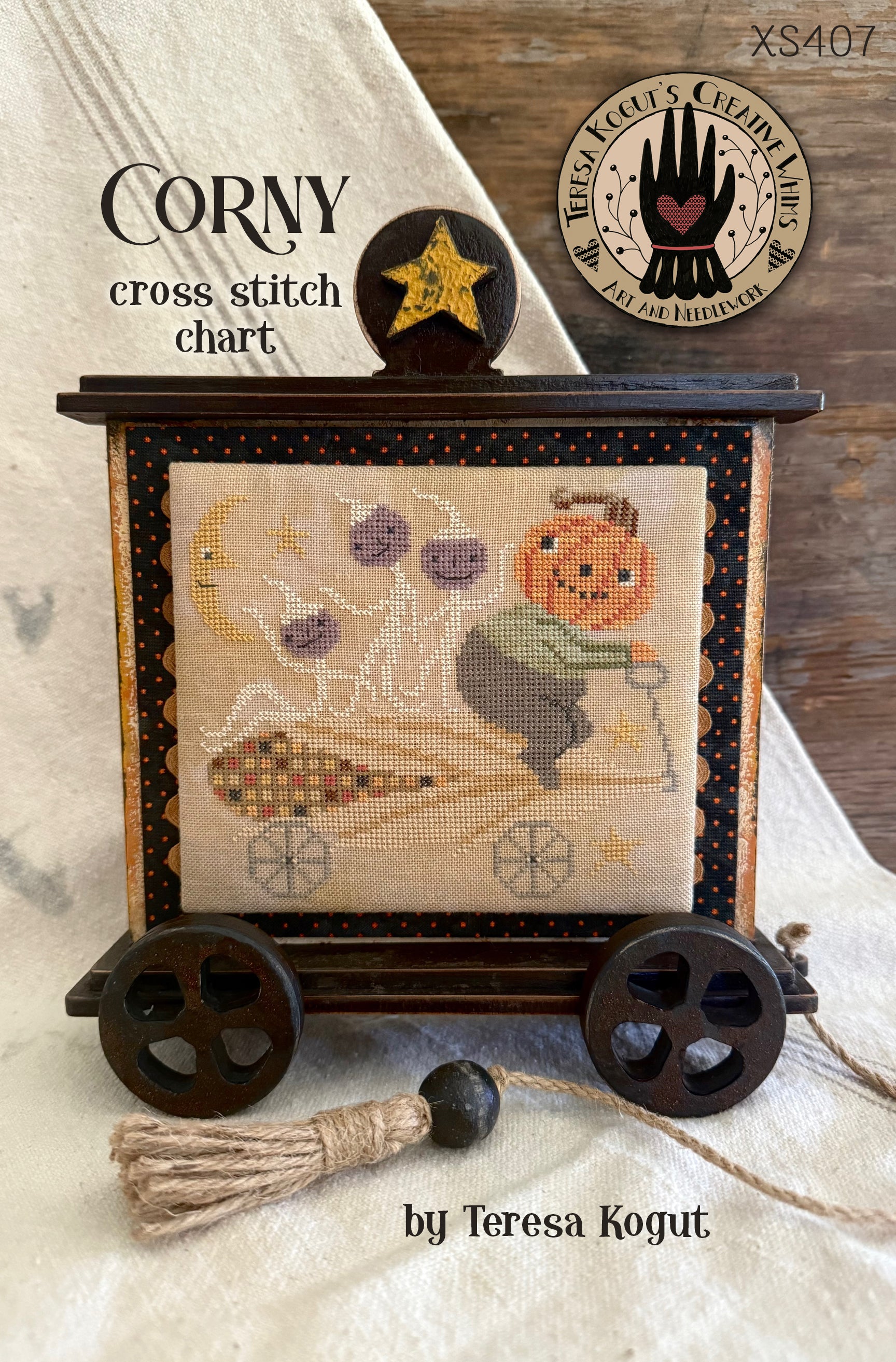 XS407 Corny Cross Stitch Chart