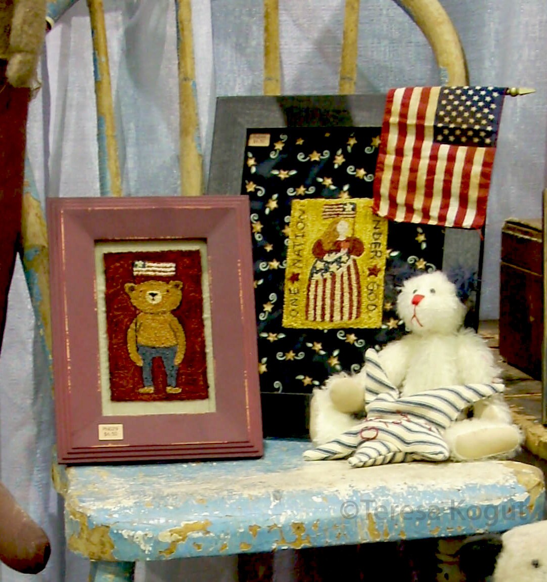 PN044 Lady Liberty Punchneedle Pattern