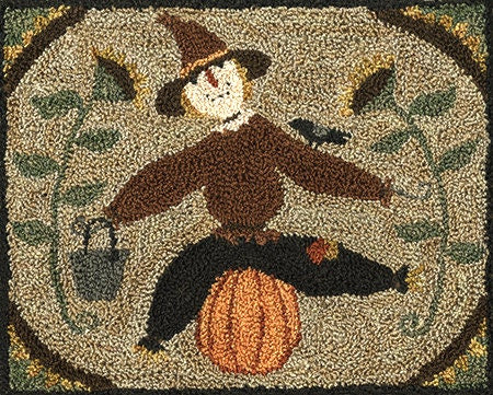 PN058 Scarecrow Punchneedle Pattern