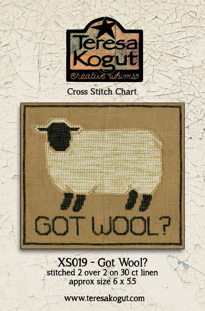 XS019 Got Wool? Cross Stitch Chart PDF