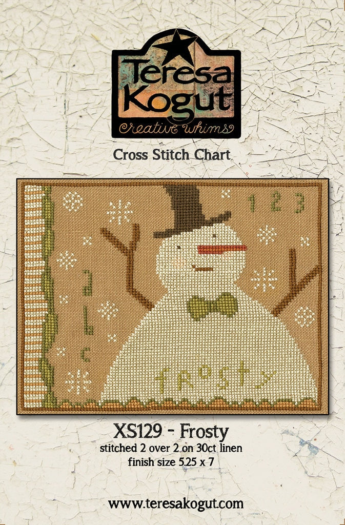 XS129 Frosty Cross Stitch Chart