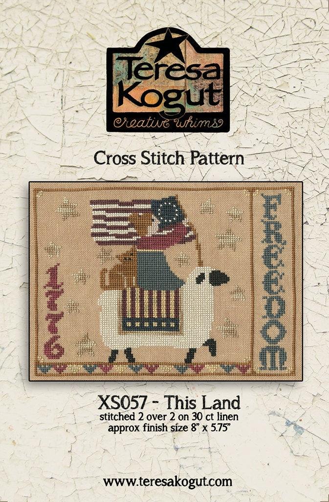 XS057 This Land Cross Stitch Chart PDF