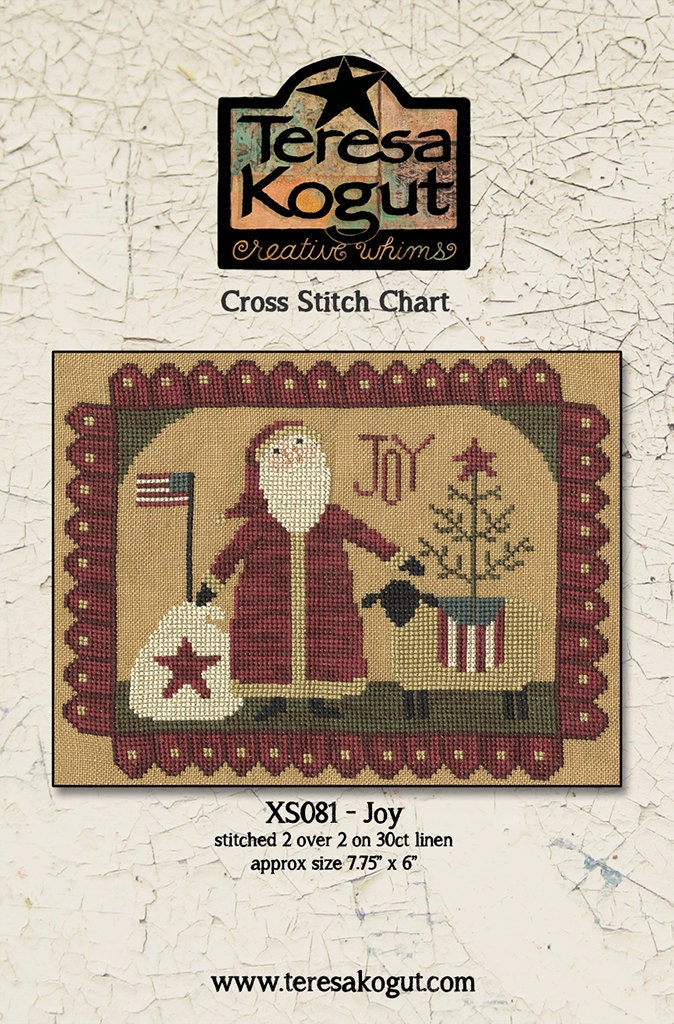 XS081 Joy Cross Stitch Chart