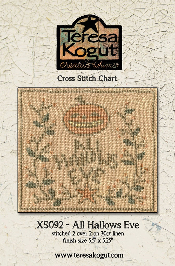XS092 All Hallows Eve Cross Stitch Chart
