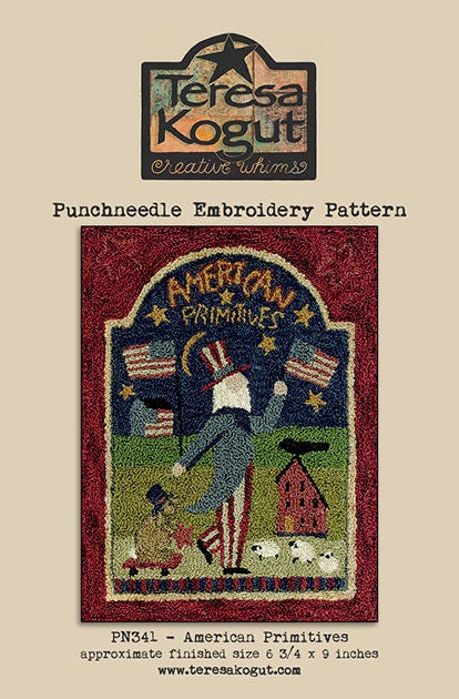 PN341 American Primitives Punchneedle Pattern