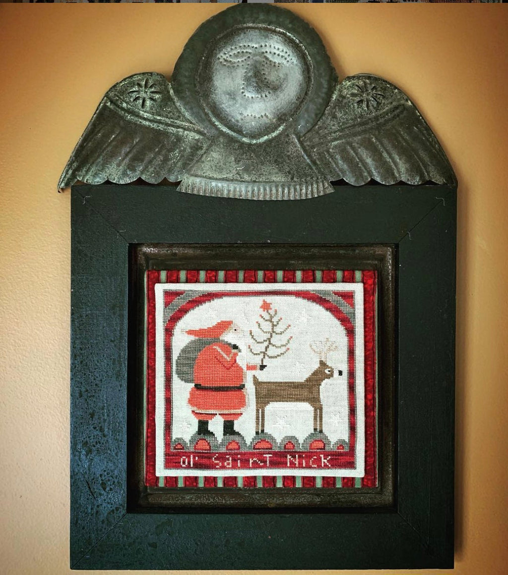 XS191 Ol' St Nick Cross Stitch Chart