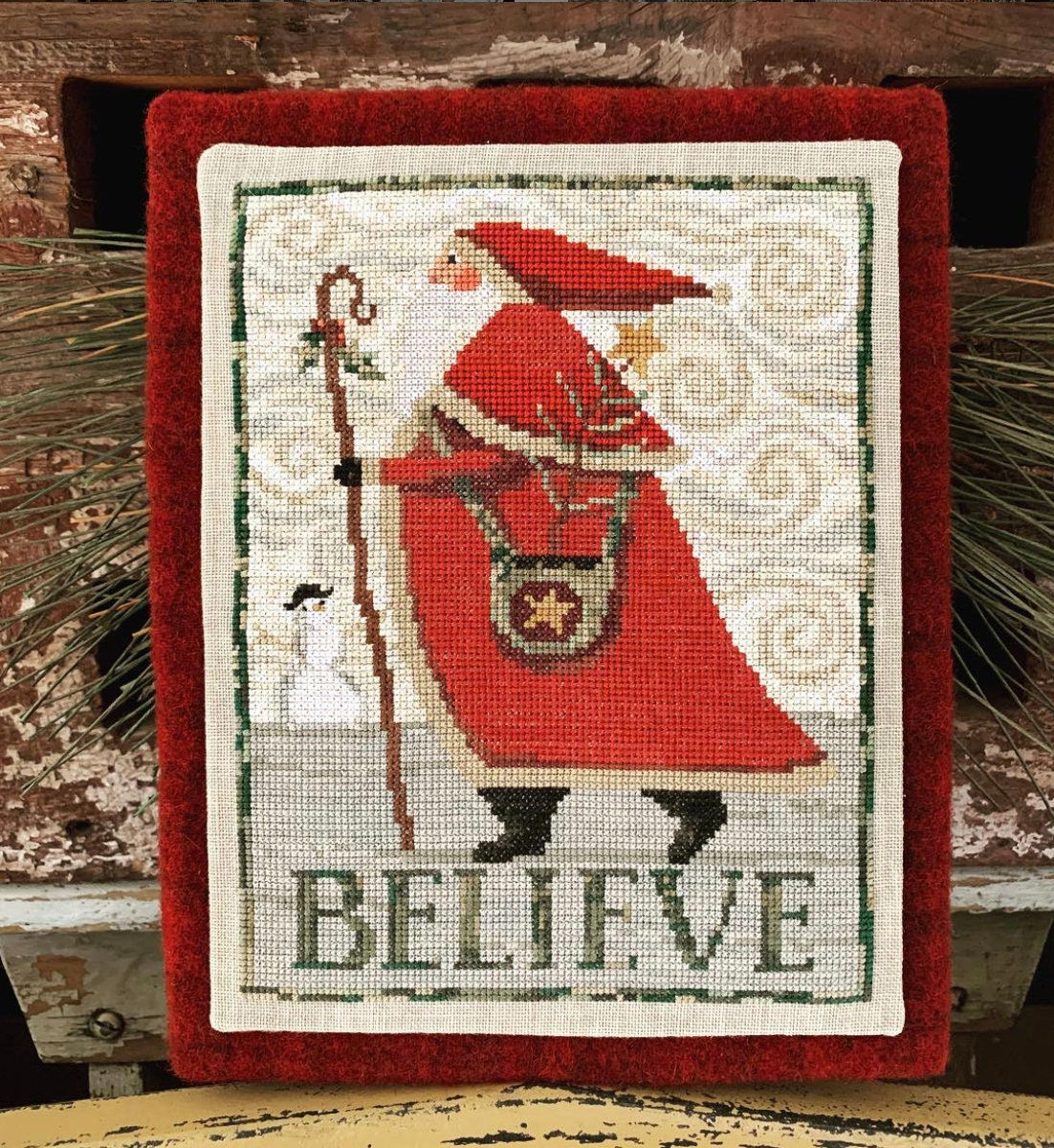 XS132 Believe Cross Stitch Chart