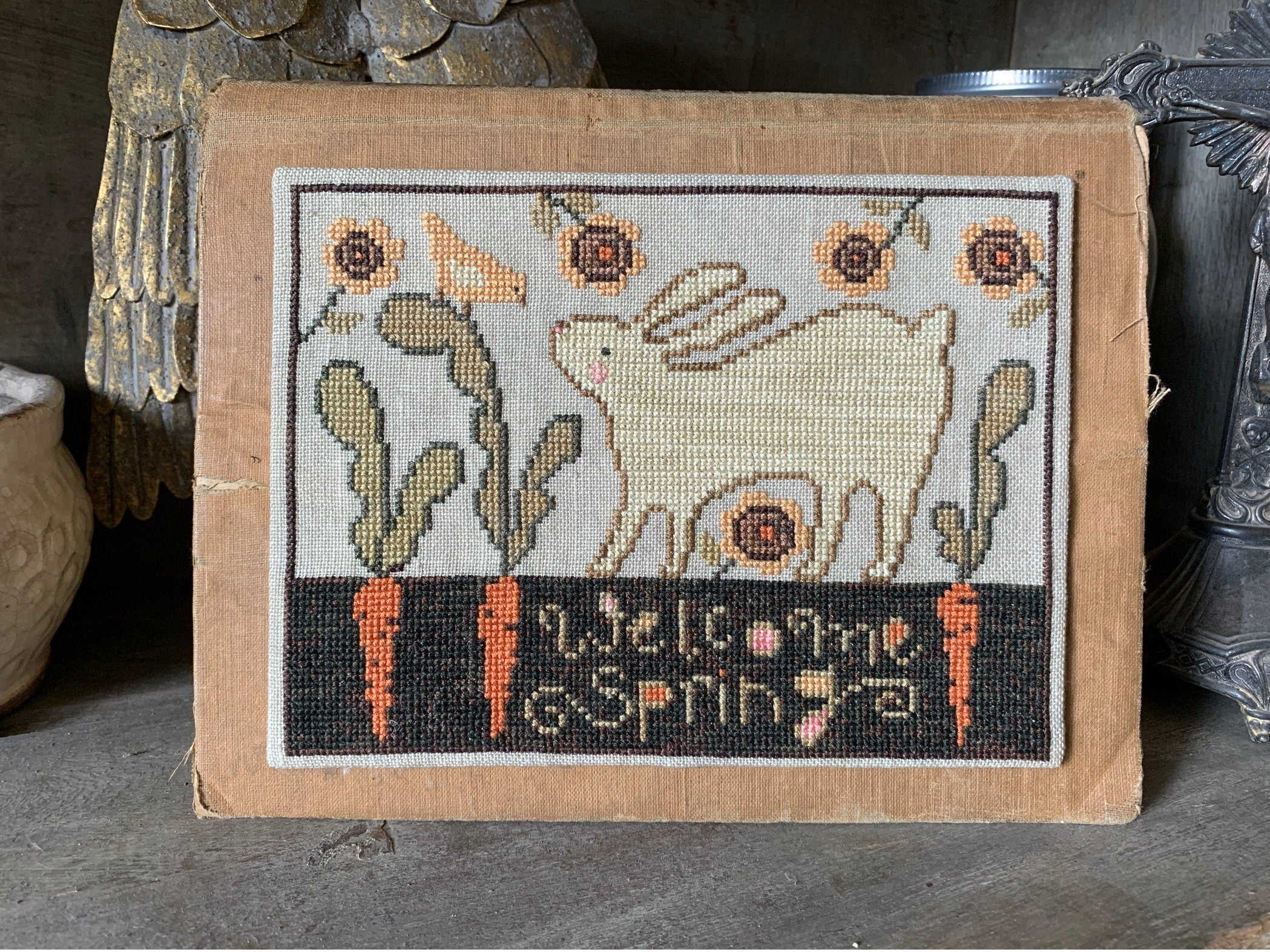 XS203 Carrot Row Cross Stitch Chart