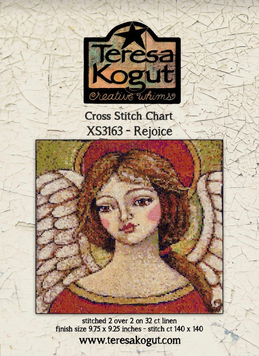 XS3163  Rejoice Cross Stitch Chart