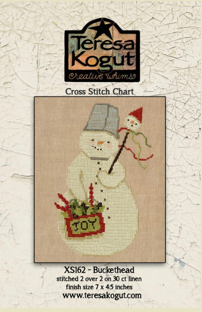 XS162 Buckethead Cross Stitch Chart