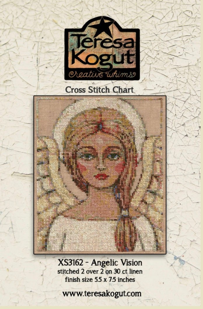 XS3162 Angelic Vision Cross Stitch Chart