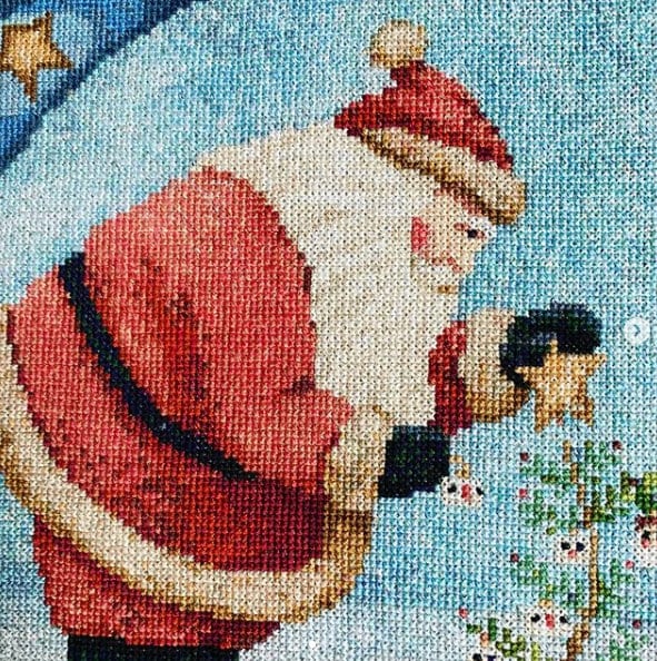 XS3400 Good Tidings Cross Stitch Chart