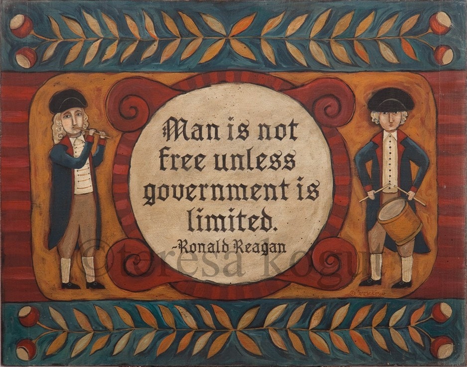 LIMITED GOVERNMENT art print