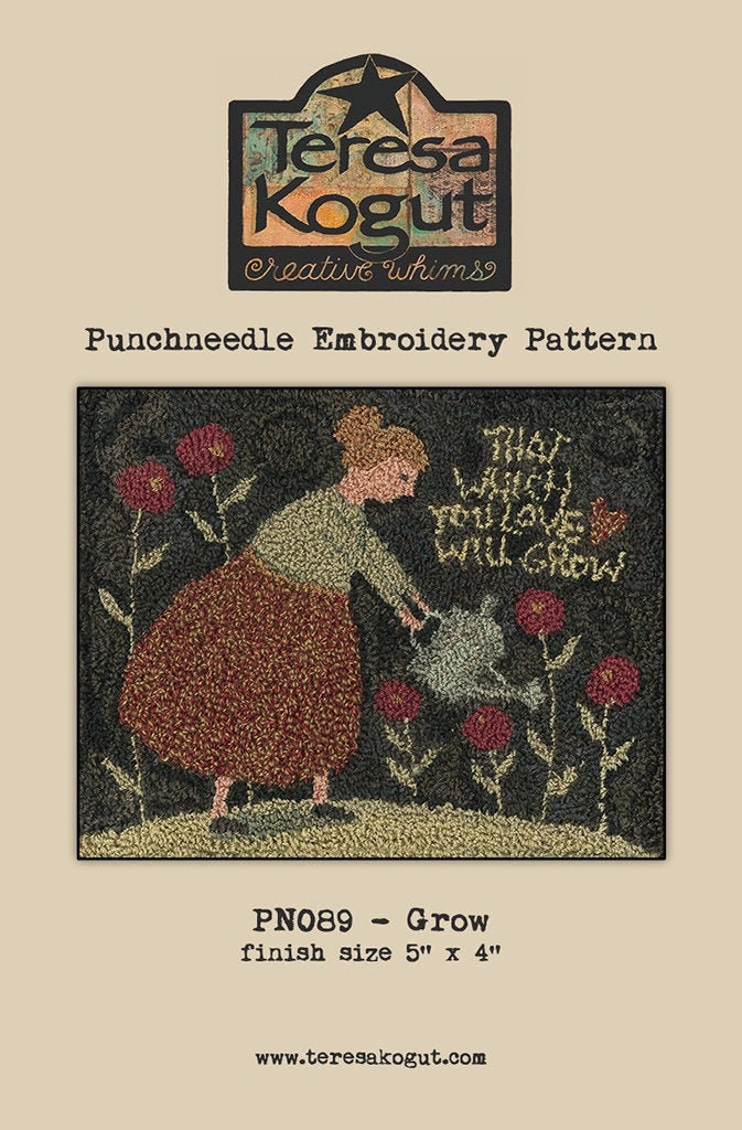 PN089 Grow Punchneedle Pattern
