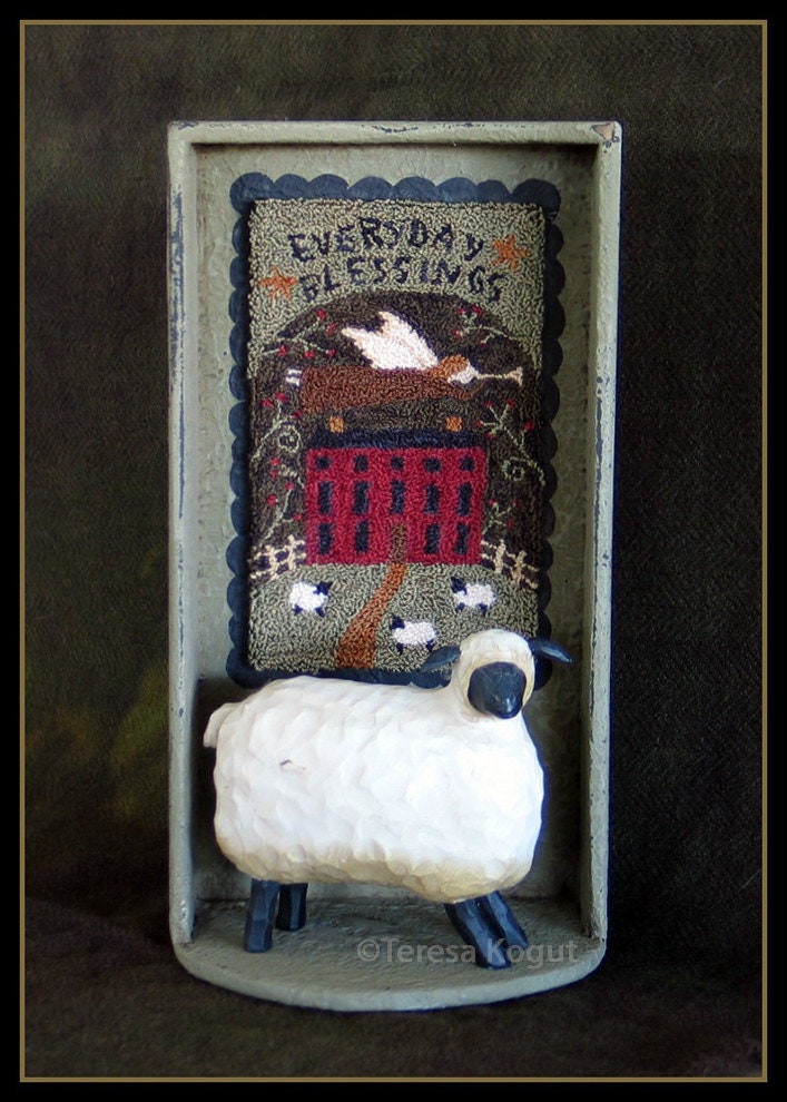 PN084 Everyday Angels Punchneedle Pattern