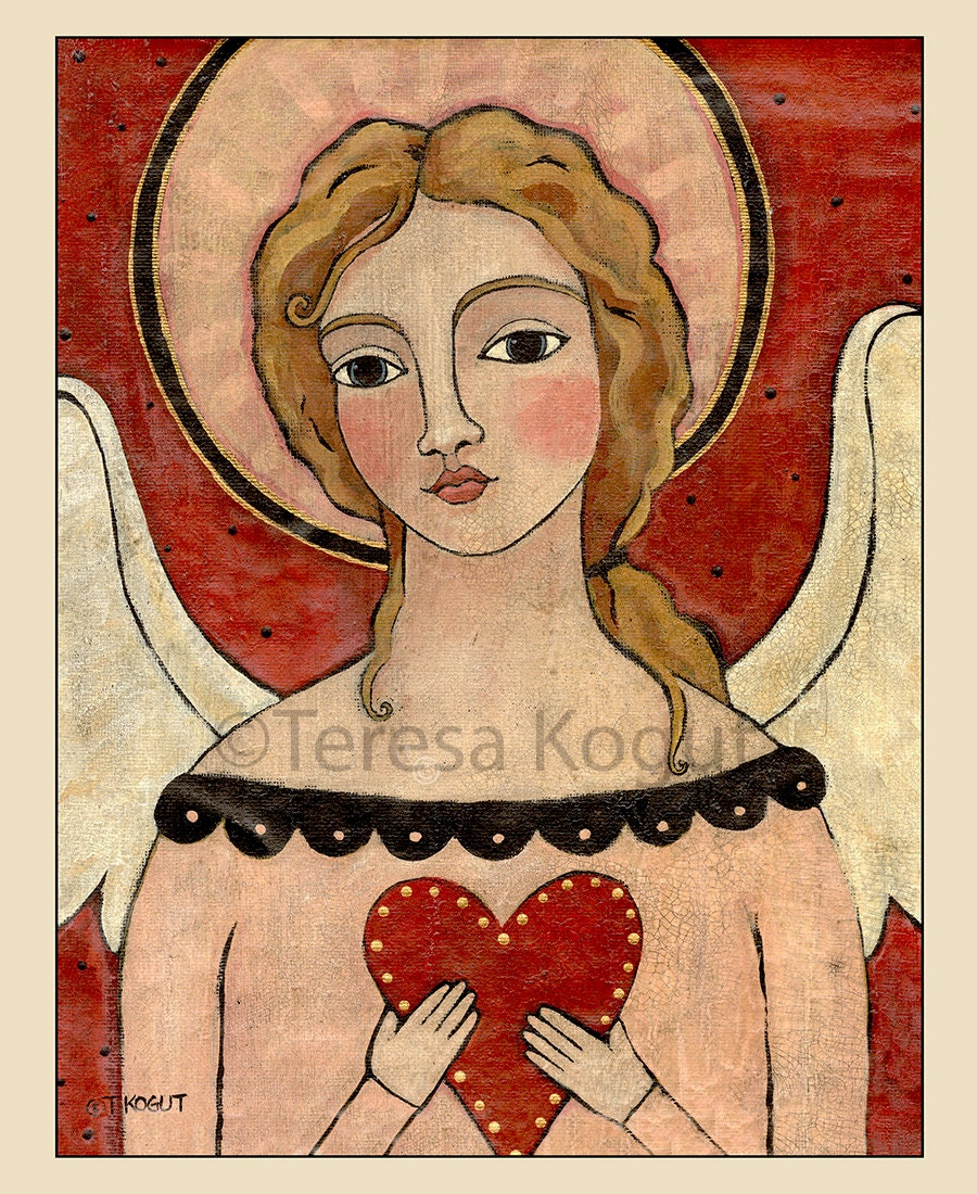 Angel of Love Art Print